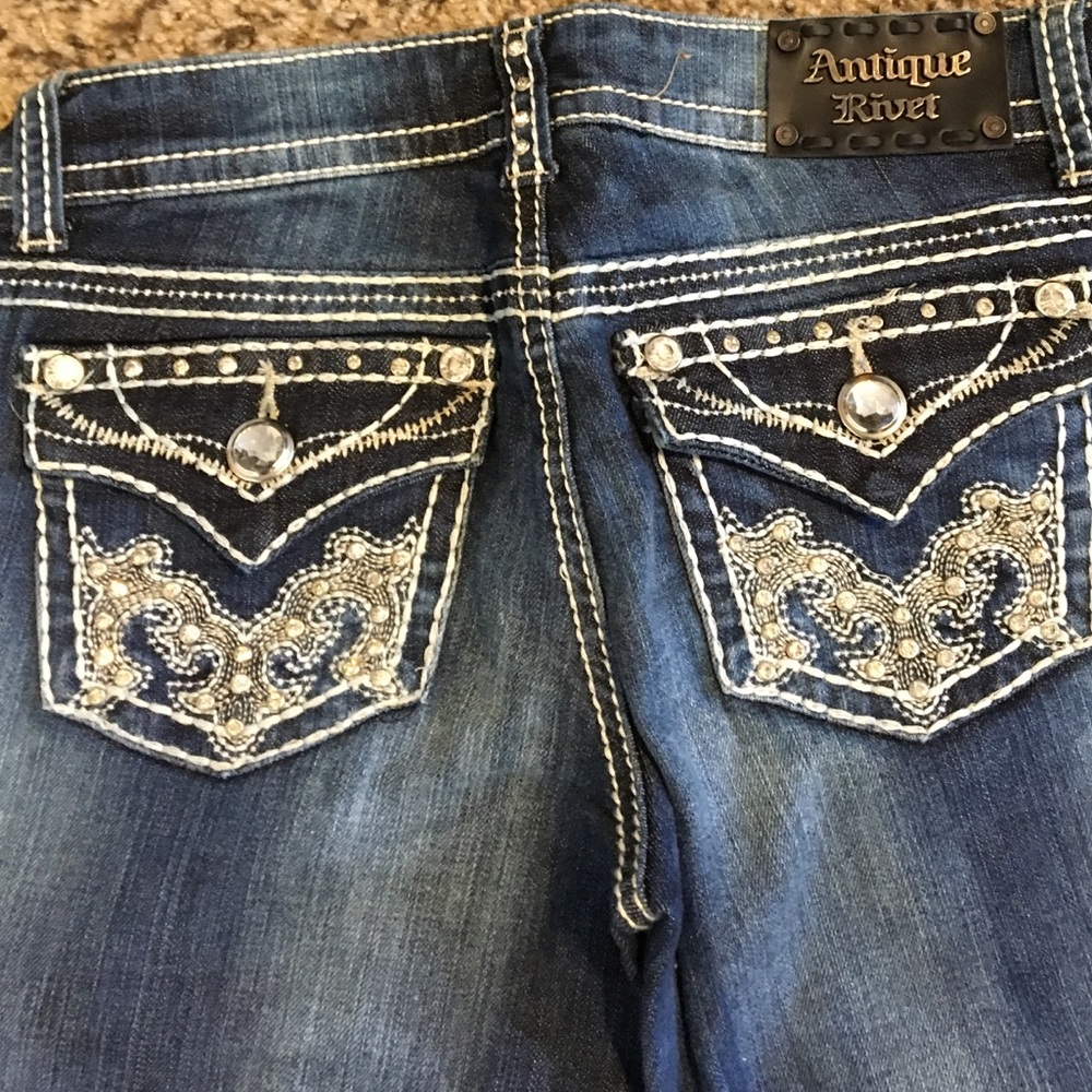 Antique Rivet Jeans - Picture 4 of 4